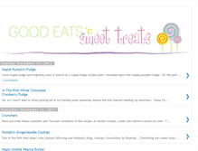 Tablet Screenshot of goodeatsblog.com